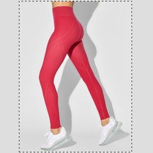CARBON38 Seamless Ribbed Contrast Legging